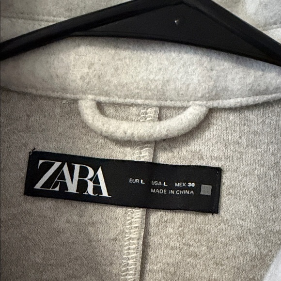 Zara Soft-Touch Overshirt Oversized Shacket - Picture 6 of 9
